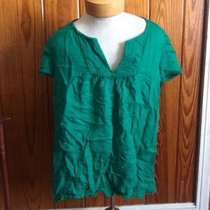 Green, Old Navy top